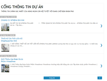 Tablet Screenshot of congthongtinduan.com